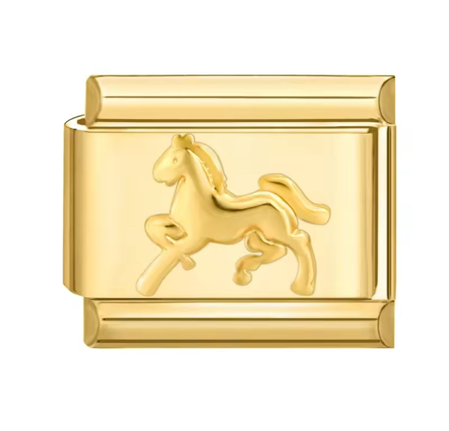 Charm Cabello Dorado 