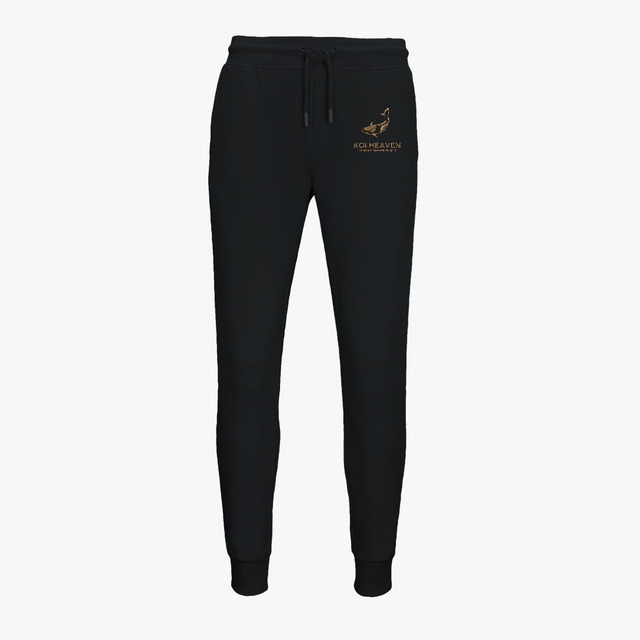 Koi Heaven - Jogger - Black with gold logo