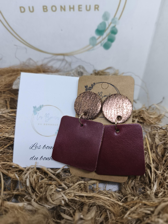 Boucles d'oreilles Perrine p030