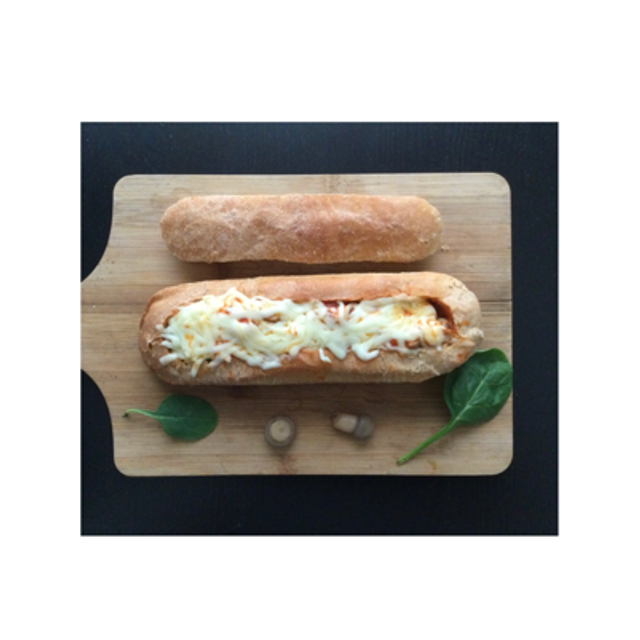 CVPS- Criollo Veggie Pizza Sandwich 