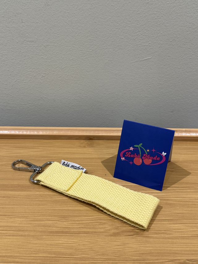 LABÖMADE Personalised Keyring - Yellow
