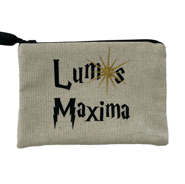 Petite Pochette inspiration Harry Potter: Lumos Maxima