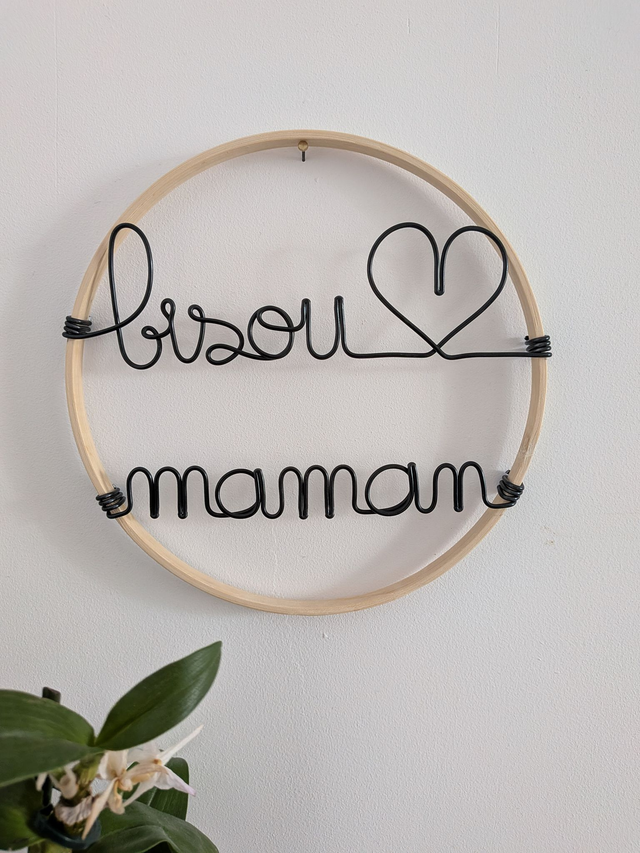 Couronne "bisou maman"