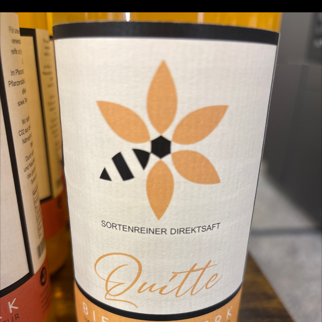 Bienenwerk Quittensaft 