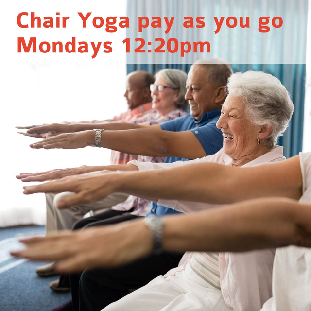 Chair yoga pay as you go