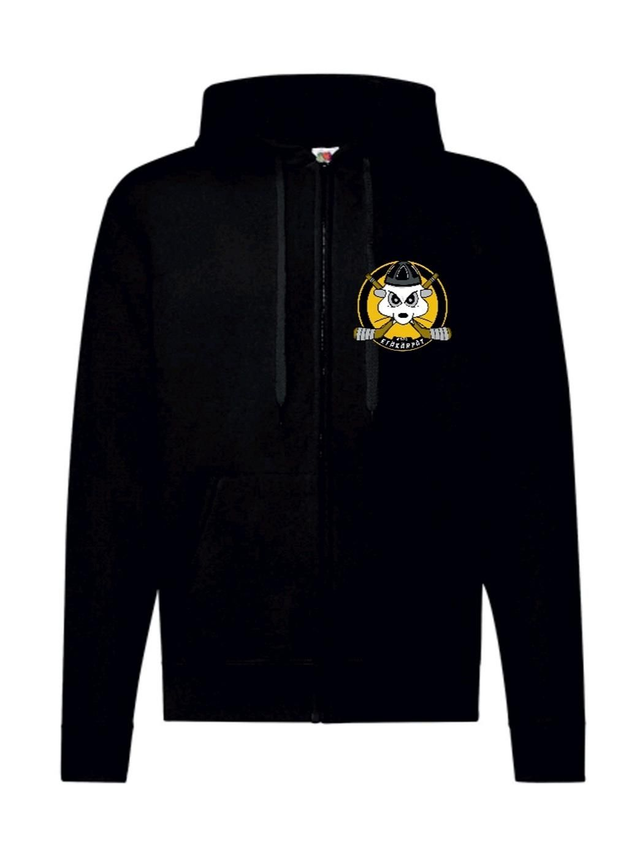 EtäKärpät vetoketjullinen huppari