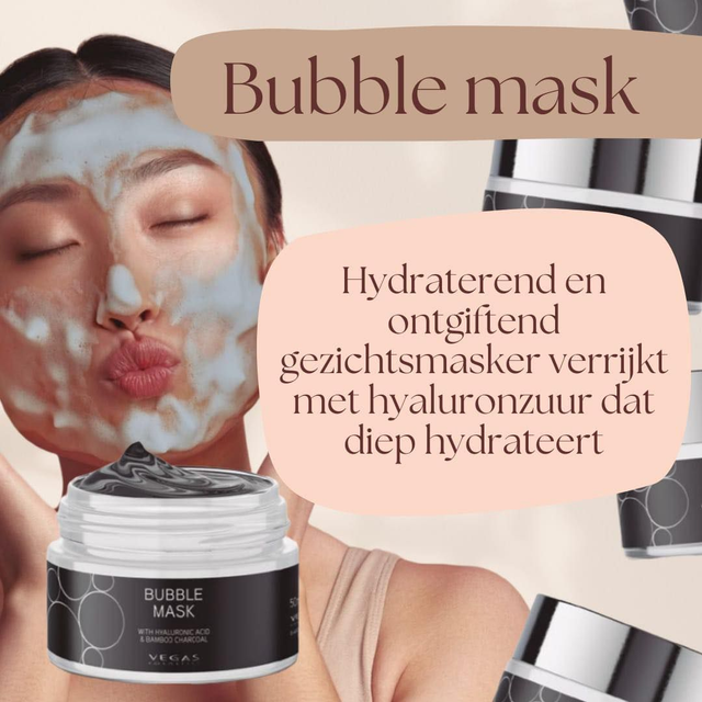 Aloë Vera Gezichtsverzorgingsset + Gratis Bubble Mask (t.w.v. €27,50)