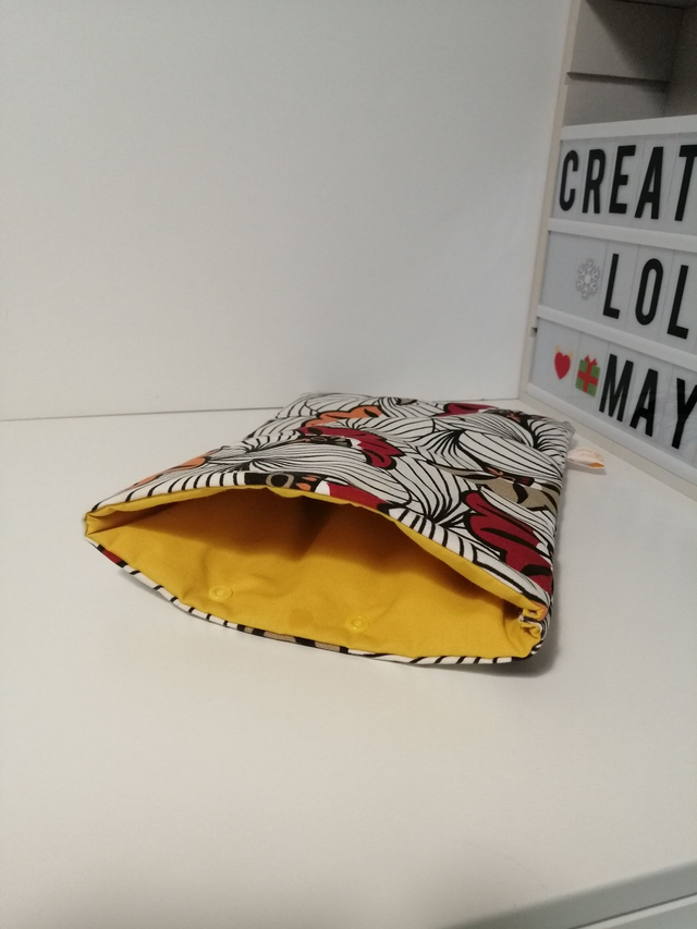 Protège-Tablette Wax orange (molletonnée) 