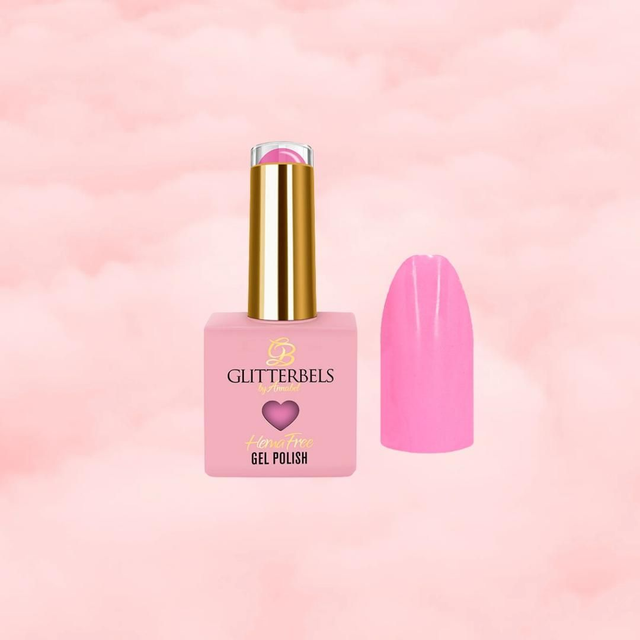 Glitterbels Pink Popsicle Hema Free Gel Polish 8ml