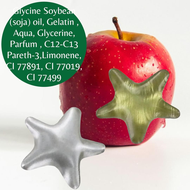 Perle de bain étoile senteur Pomme