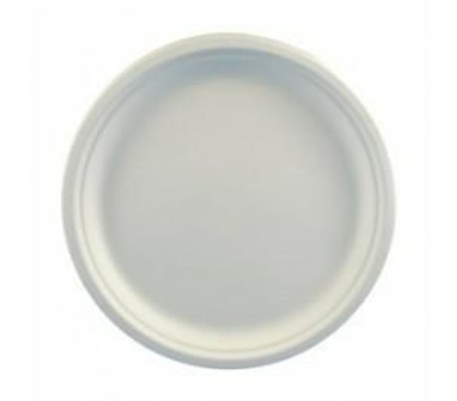 Talerze z trzciny cukrowej 23cm A50