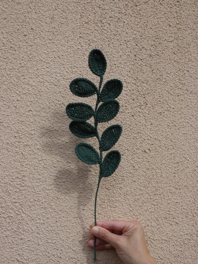 Feuillage vert foncé