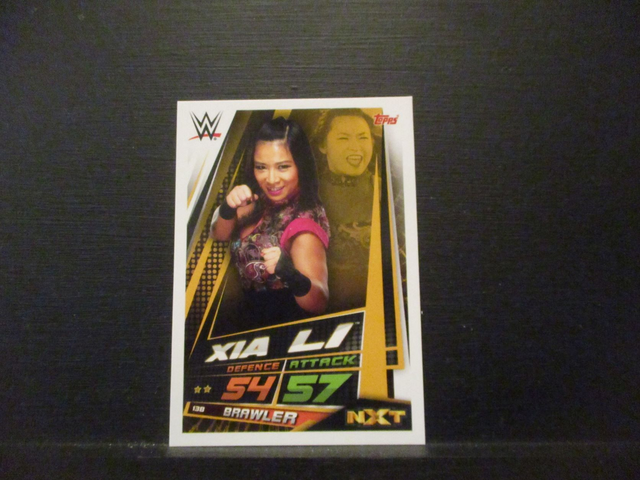 Xia Li - NXT Slam Attax Universe Original Trading Card #138