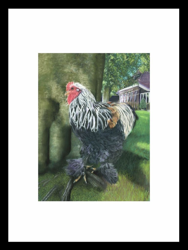 Print (large) AT THE FARM' (Konijnenparadijs)