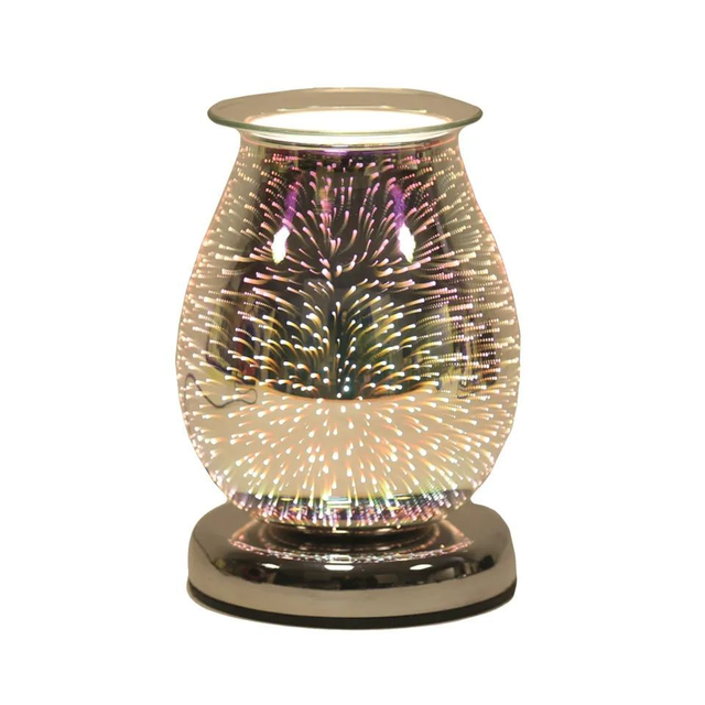 3D Burst Oval Aroma Touch Sensitive Wax Melter