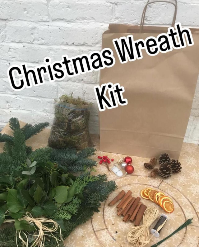 Christmas Wreath Making Kit for collection at the Christmas Fair &amp; Market on Saturday 6th December 2025