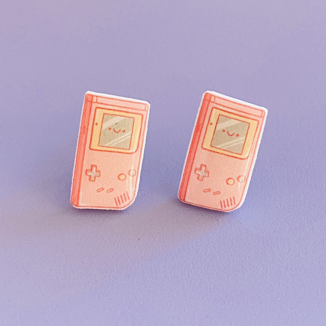 Boucles d’oreilles Kawaii Pocket Game