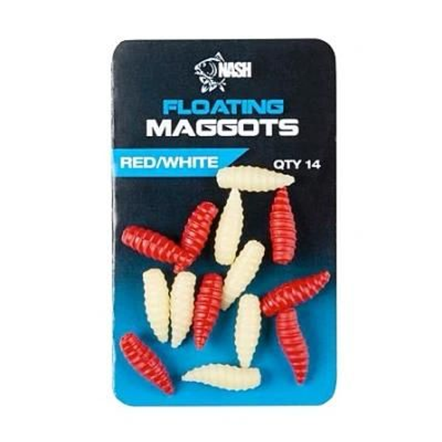 Nash Floating Maggot (14 Pieces) Artificial Bait