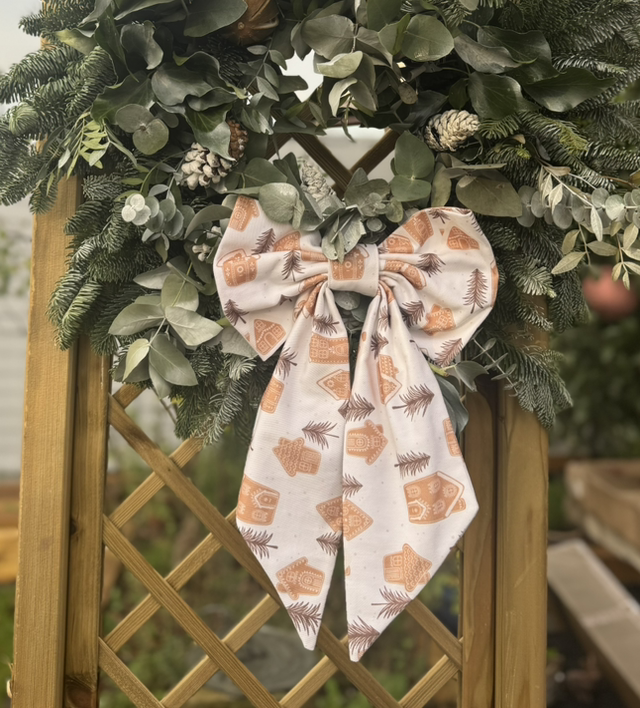 Gingerbread Village - Fabric Bows