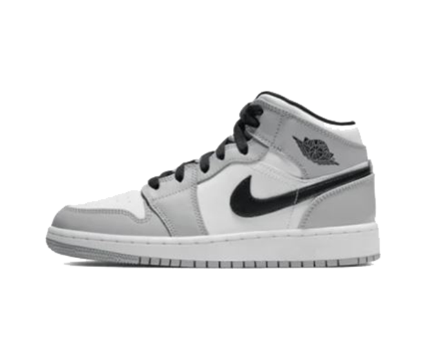 Nike Air Jordan 1 Mid Light Smoke, grey