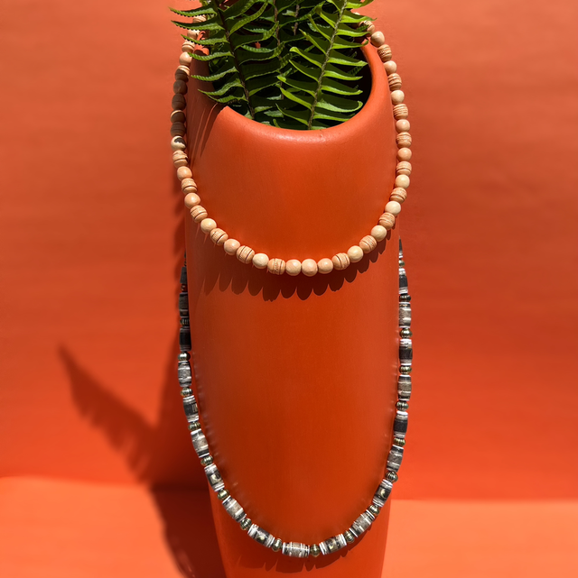 Combo Colares Collab ERA Cinza — Peça ÚNICA