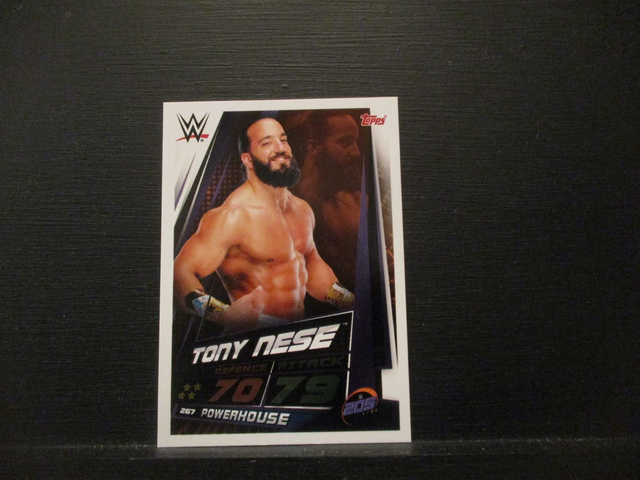 Tony Nese - Stars Of The Show Slam Attax Universe Original Trading Card #267