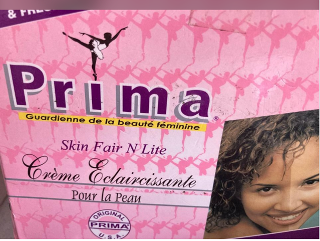 prima creme  eclaircissante