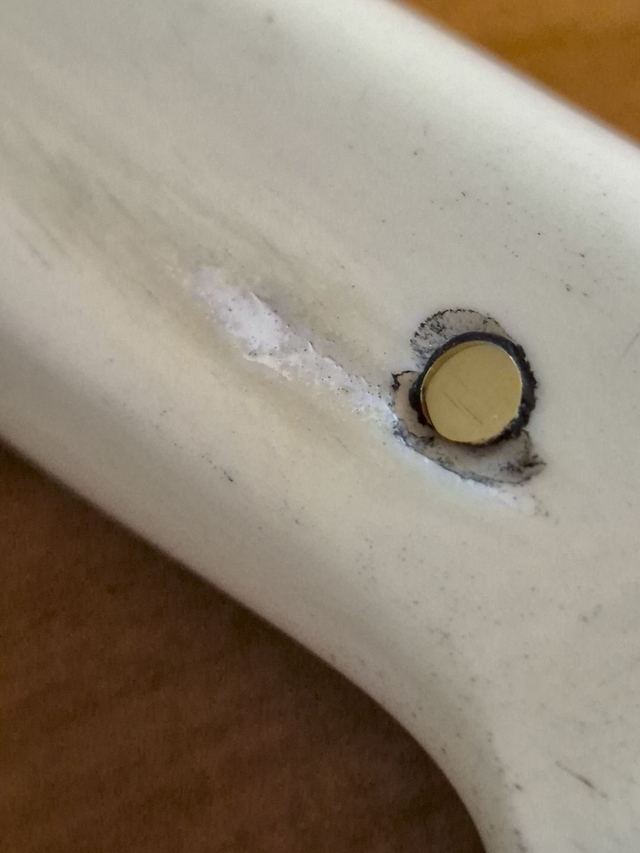 Facão Bruto Aço Inox 420c 12 Pol Cabo Osso Bovino Com Bainha