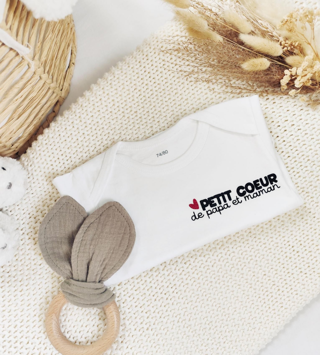 Body Petit cœur de papa et maman ❤️