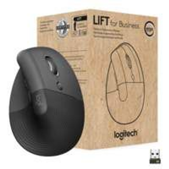 Logitech Lift for Business muis Rechtshandig RF-