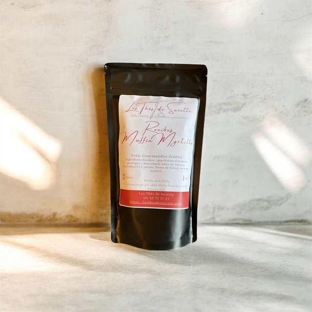 Rooibos Muffin Myrtille