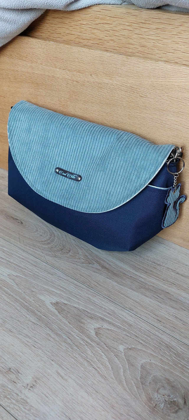 Sac à main Mignon total bleu