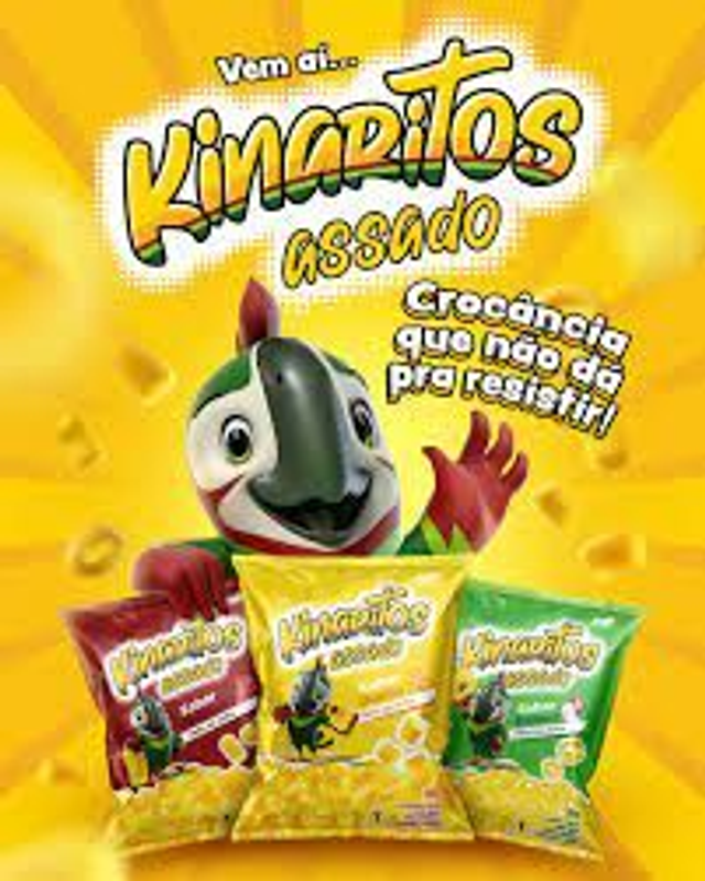  kinaritos assado 30g Salgadinho de Milho