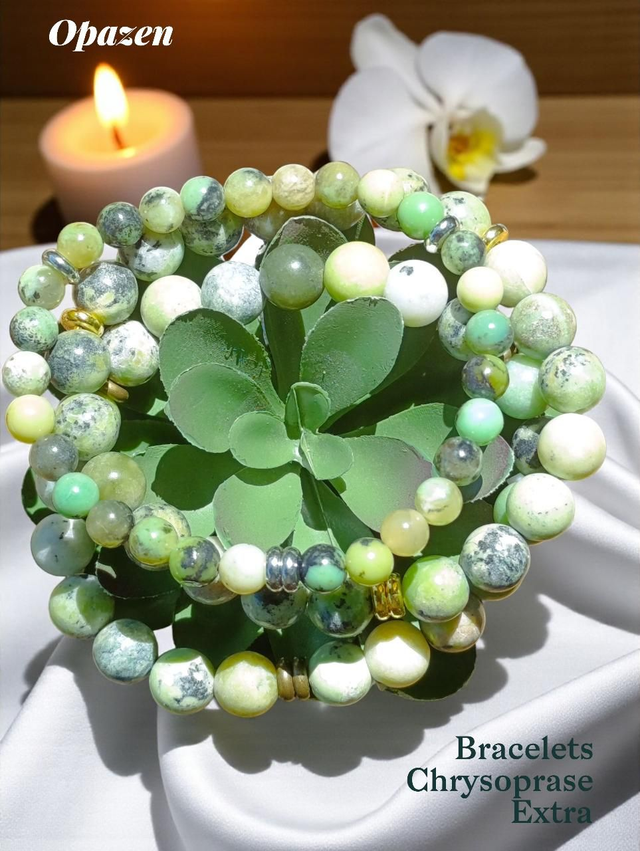 Bracelets Chrysoprase 