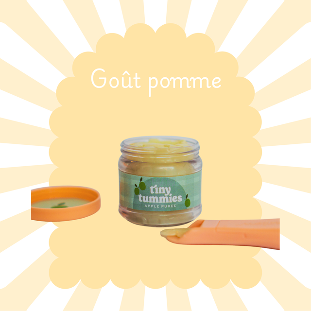 Pot magique Tiny tummies - Pomme
