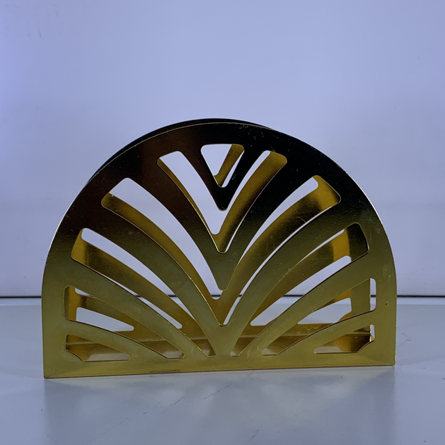 Porte mouchoirs doré 