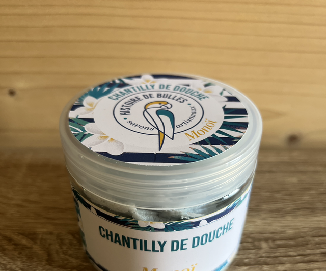 Chantilly de douche
