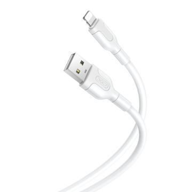 XO NB212 USB To Lightning Cable - 1m/2.1A - White