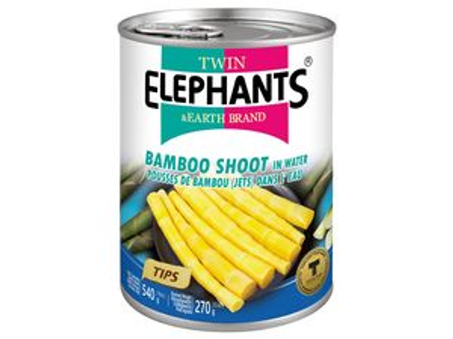 Twin Elephants Bamboo Shoots 540g
