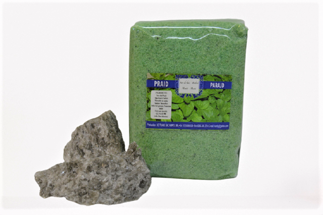 Praidská kúpeľová soľ – Mäta 1kg