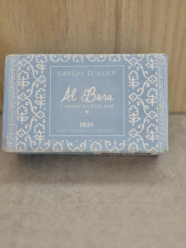 SAVON D'ALEP AMBRE 100% naturel AL BARA- Fabrication traditionnelle.