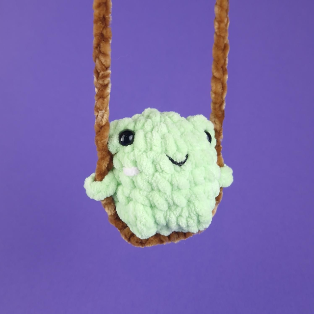 Grenouille sur balançoire 