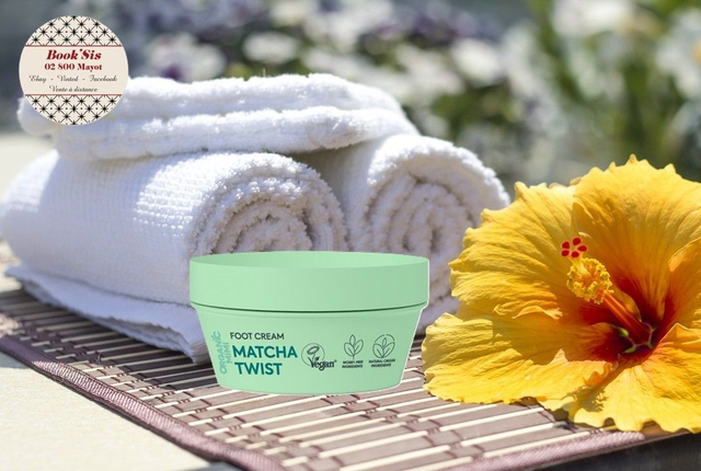 Organic Mimi " Crème pour les pieds Matcha Twist "