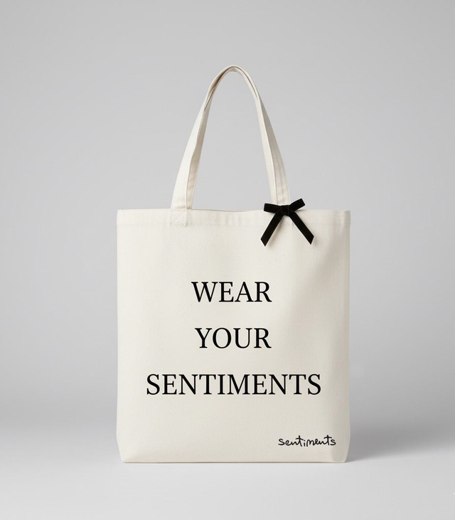 Vászontáska - Wear Your Sentiments