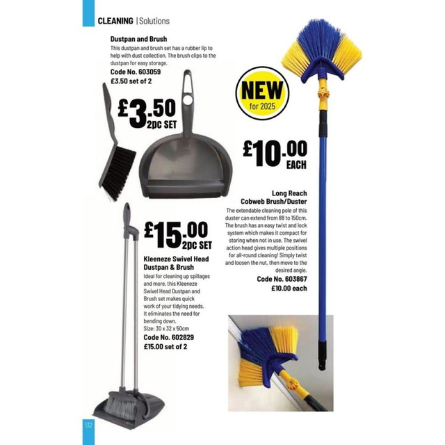 Kleeneze Dustpan &amp; Brush