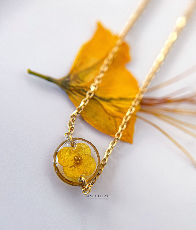 Bracelet - Fleur de flamboyant 