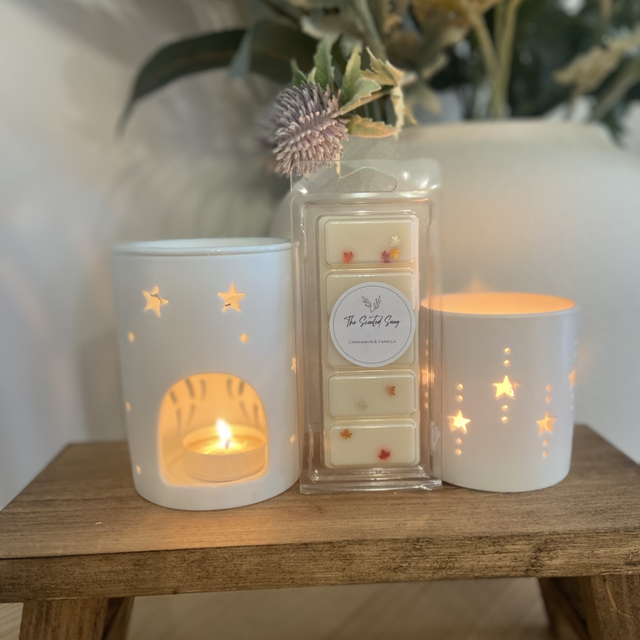 Cinnamon &amp; vanilla - Wax Melt Snap Bar