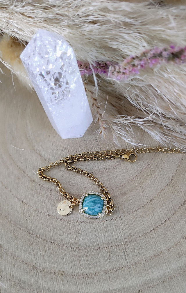Bracelet "Éclat" Amazonite N°5