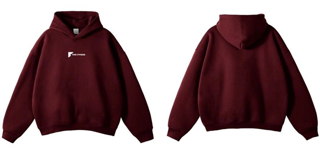 Burgundy Hoodie