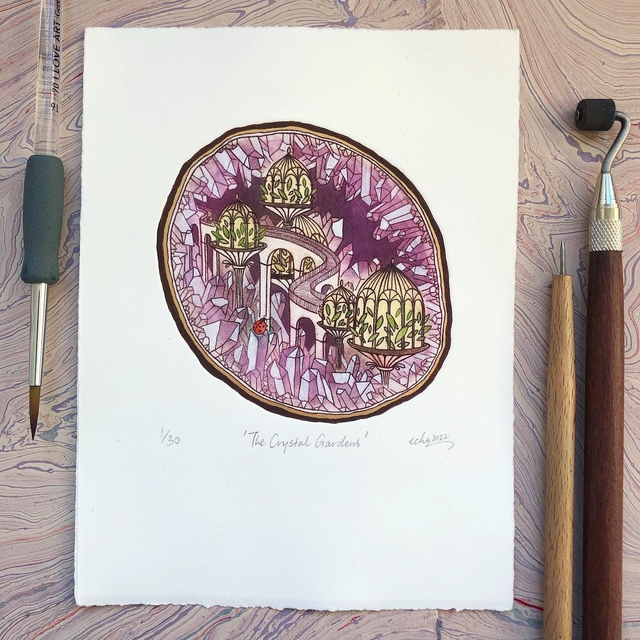 Improbable Cities - The Crystal Gardens (Limited edition)